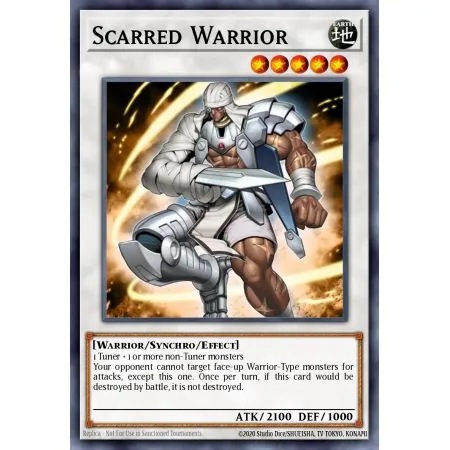 Scarred Warrior (Super Rare)