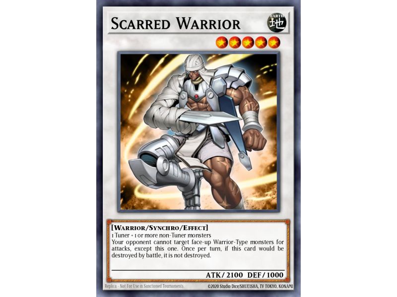 Scarred Warrior (Super Rare)