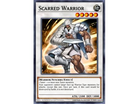 Scarred Warrior (Super Rare)