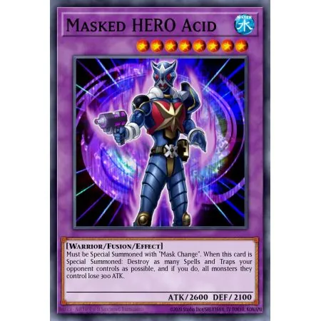 Masked HERO Acid (Secret Rare)