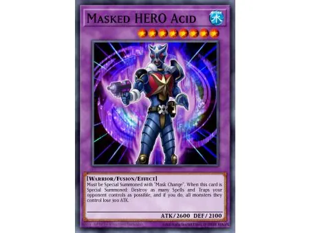 Masked HERO Acid (Secret Rare)