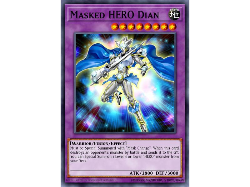 Masked HERO Dian (Secret Rare)