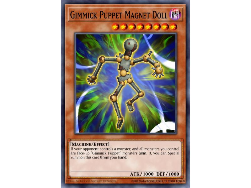 Gimmick Puppet Magnet Doll (Gold Secret Rare)