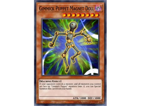 Gimmick Puppet Magnet Doll (Gold Secret Rare)