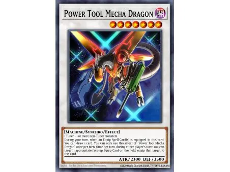 Power Tool Mecha Dragon (Gold Secret Rare)