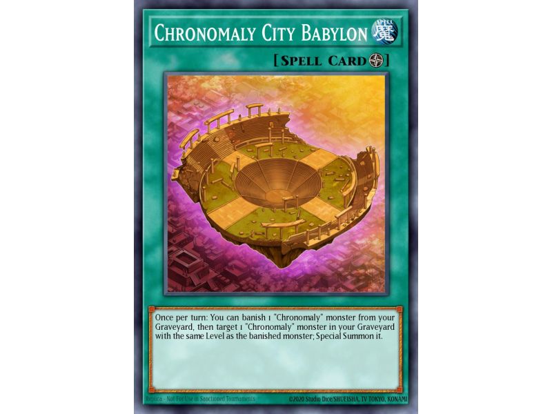 Chronomaly City Babylon (Gold Secret Rare)