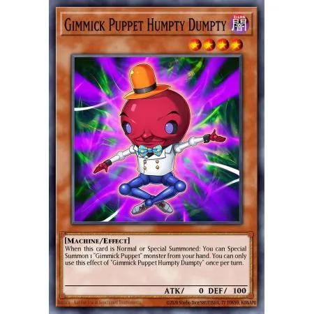 Gimmick Puppet Humpty Dumpty (Gold Secret Rare)