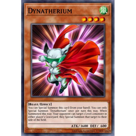 Dynatherium (Gold Secret Rare)
