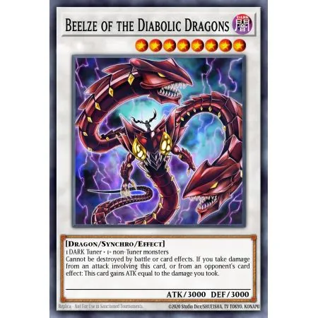 Beelze of the Diabolic Dragons (Gold Secret Rare)