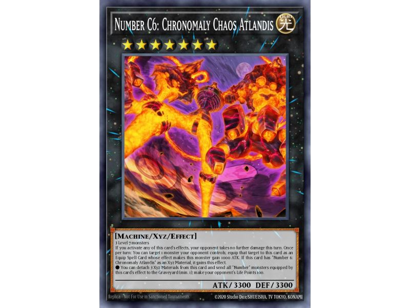 Number C6: Chronomaly Chaos Atlandis (Gold Secret Rare)