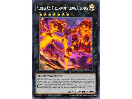 Number C6: Chronomaly Chaos Atlandis (Gold Secret Rare)