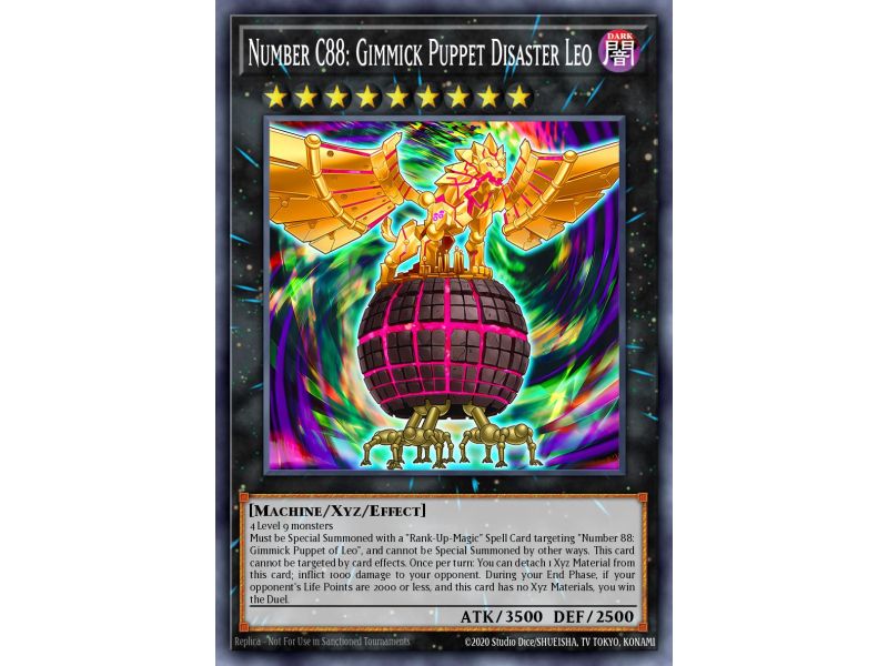 Number C88: Gimmick Puppet Disaster Leo (Gold Secret Rare)