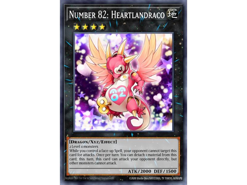 Number 82: Heartlandraco (Gold Secret Rare)