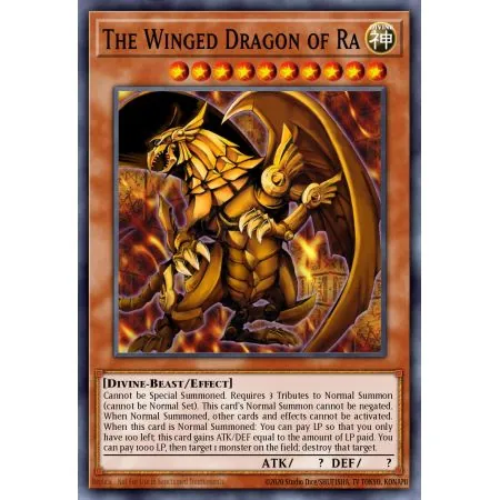 The Winged Dragon of Ra (Gold Secret Rare)