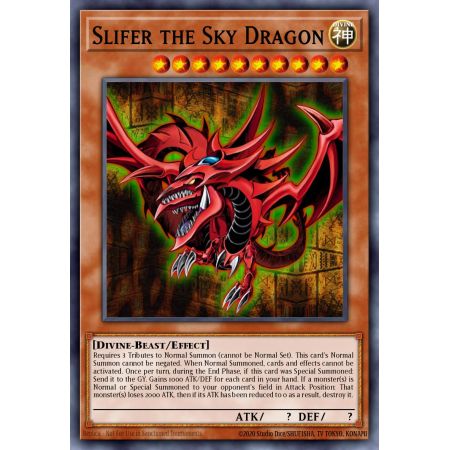 Slifer the Sky Dragon (Gold Secret Rare)