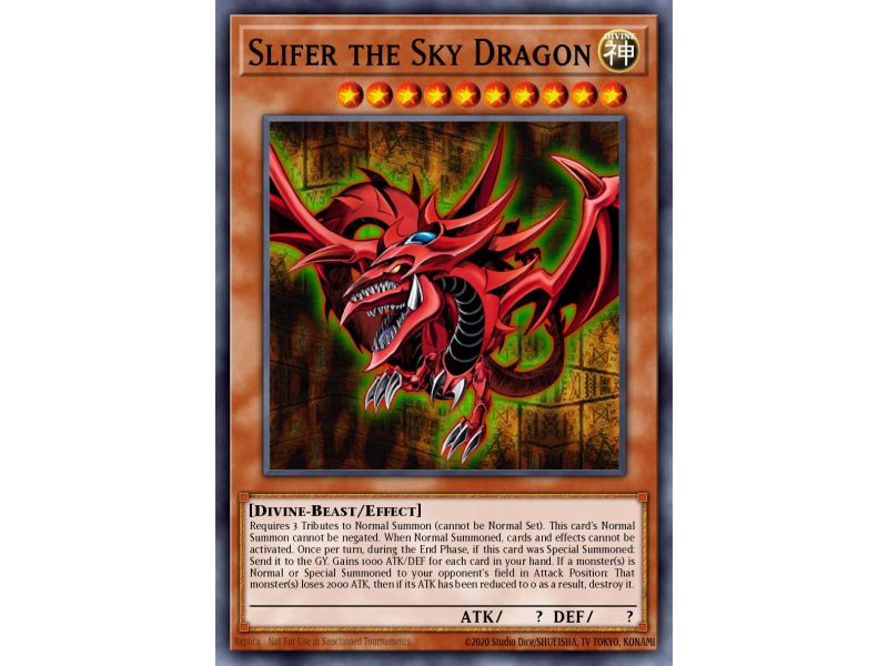 Slifer the Sky Dragon (Gold Secret Rare)
