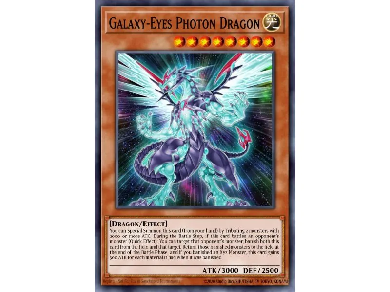 Galaxy-Eyes Photon Dragon (Gold Rare)