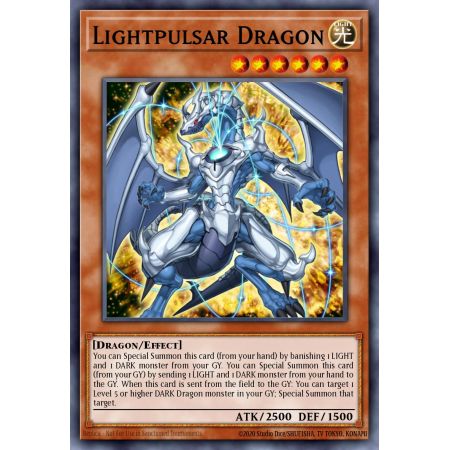 Lightpulsar Dragon (Gold Rare)