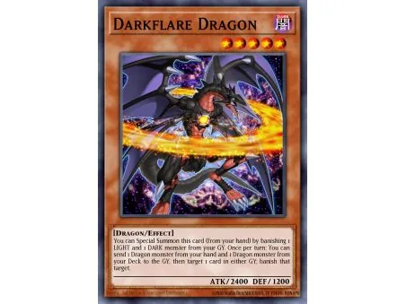 Darkflare Dragon (Gold Rare)