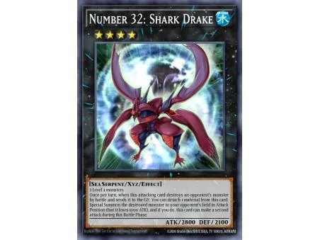 Number 32: Shark Drake (Gold Rare)