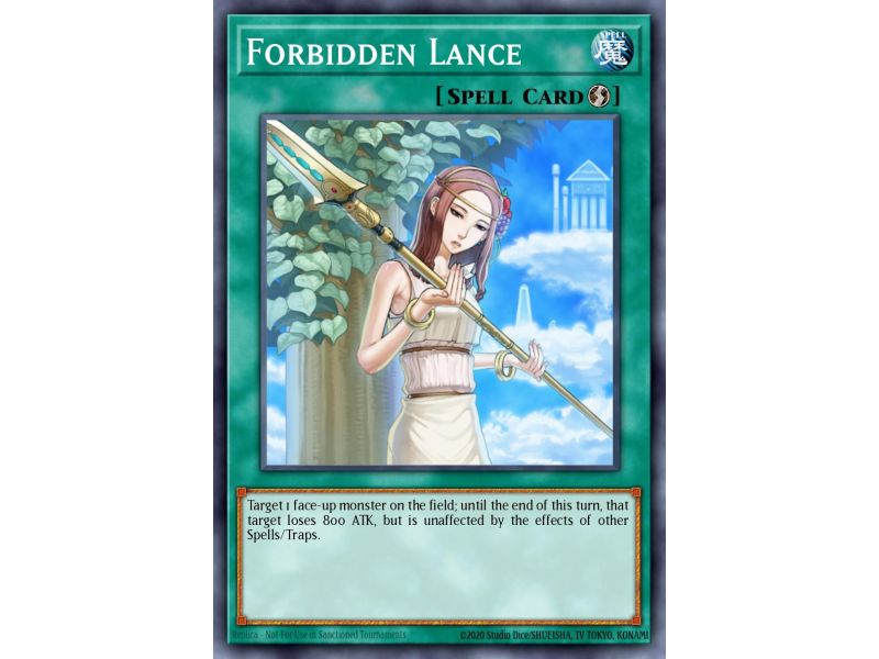 Forbidden Lance (Gold Rare)