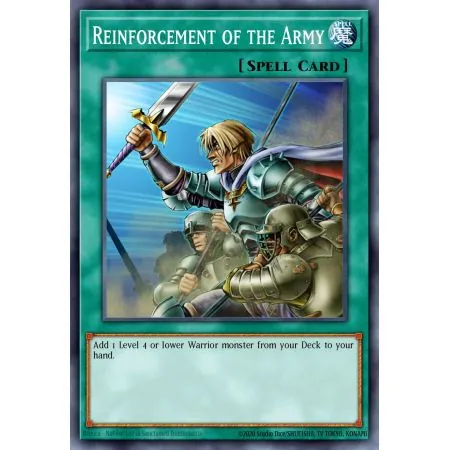 Reinforcement of the Army (Gold Rare)