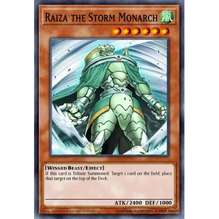 Raiza the Storm Monarch (Gold Rare)