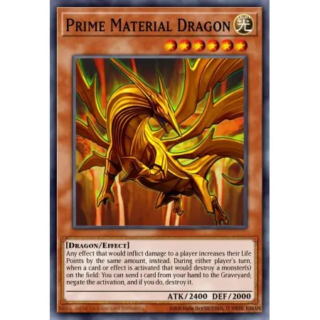 Prime Material Dragon (Gold Rare)