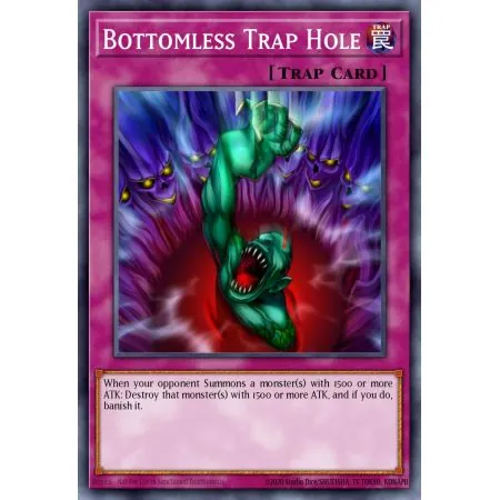 Bottomless Trap Hole (Gold Rare)