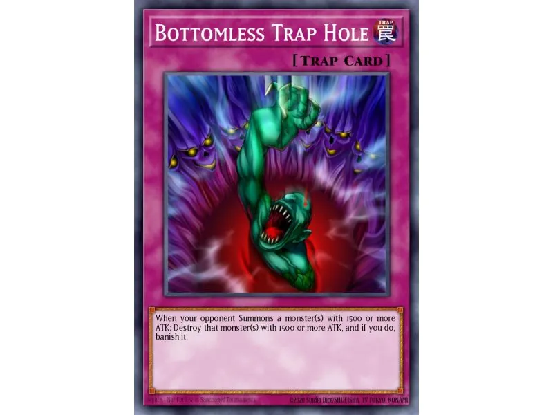 Bottomless Trap Hole (Gold Rare)