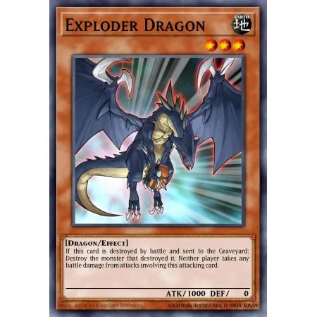 Exploder Dragon (Gold Rare)