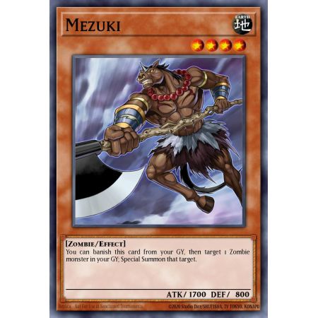 Mezuki (Gold Rare)