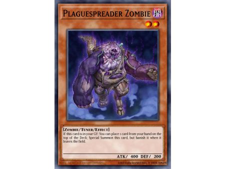 Plaguespreader Zombie (Gold Rare)