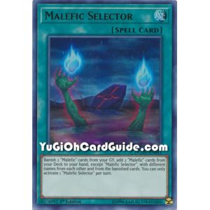 Malefic Selector (Ultra Rare)