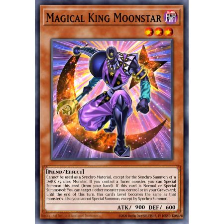 Magical King Moonstar (Gold Secret Rare)
