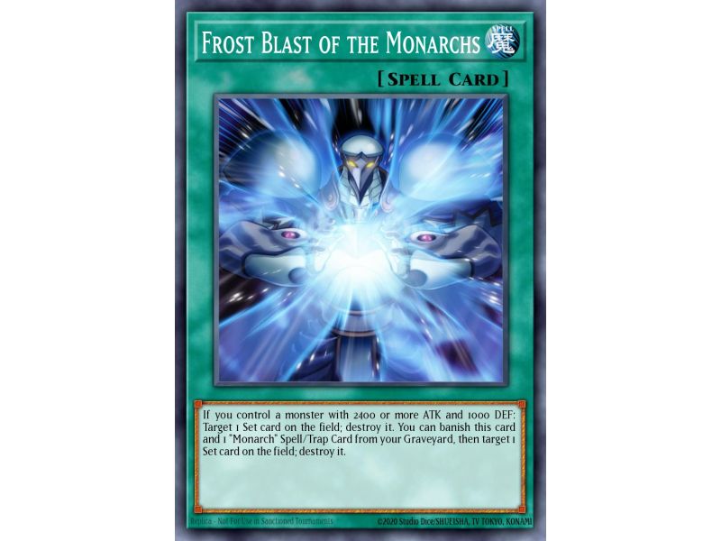 Frost Blast of the Monarchs (Gold Secret Rare)