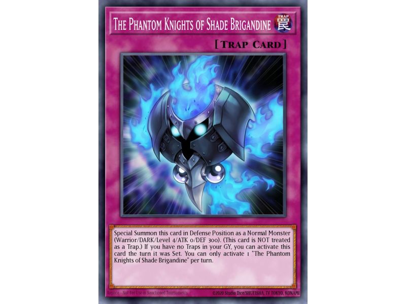 The Phantom Knights of Shade Brigandine (Gold Secret Rare)
