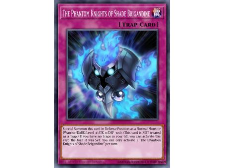 The Phantom Knights of Shade Brigandine (Gold Secret Rare)