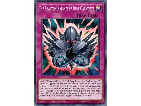 The Phantom Knights of Dark Gauntlets (Gold Secret Rare)