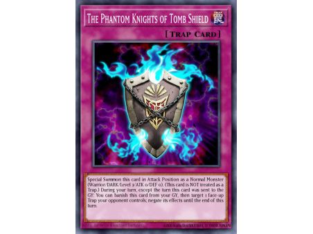 The Phantom Knights of Tomb Shield (Gold Secret Rare)