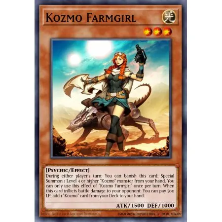 Kozmo Farmgirl (Gold Secret Rare)