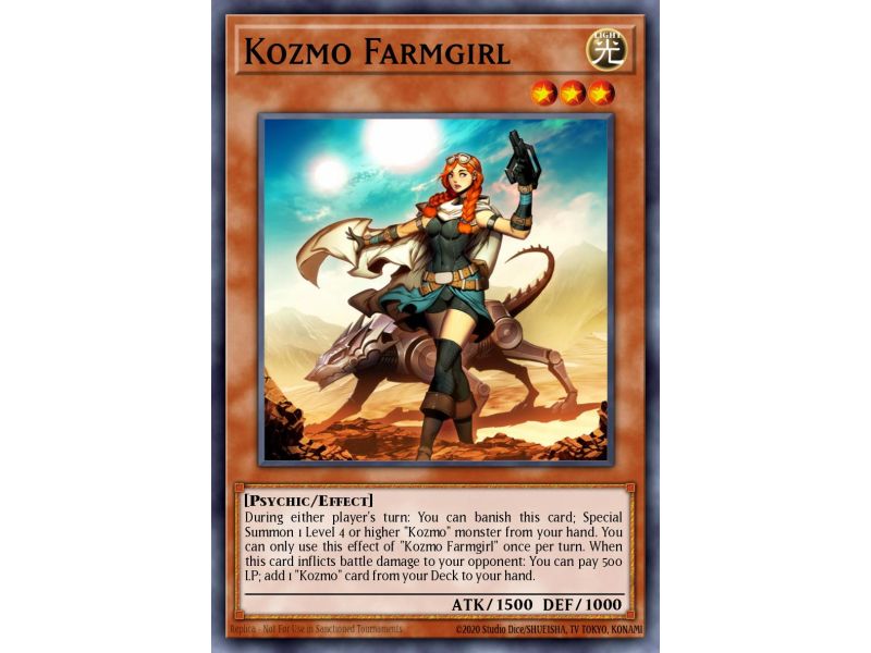 Kozmo Farmgirl (Gold Secret Rare)