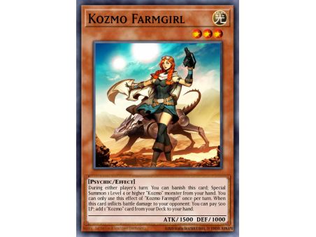 Kozmo Farmgirl (Gold Secret Rare)