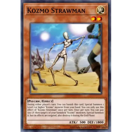 Kozmo Strawman (Gold Secret Rare)