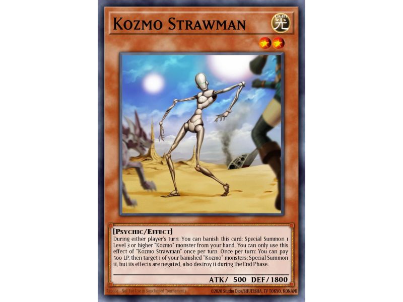 Kozmo Strawman (Gold Secret Rare)