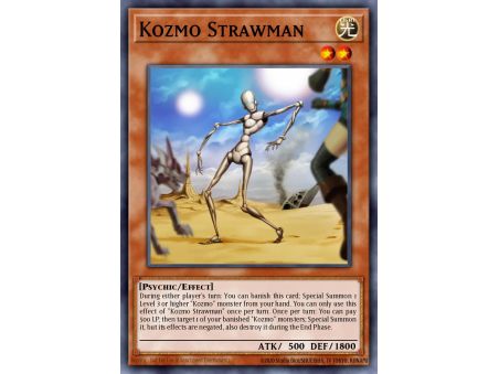 Kozmo Strawman (Gold Secret Rare)