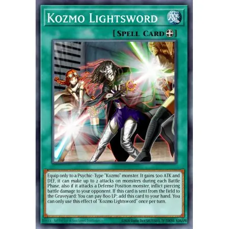 Kozmo Lightsword (Gold Secret Rare)