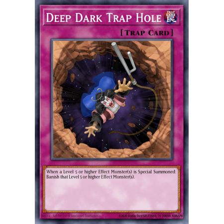 Deep Dark Trap Hole (Gold Secret Rare)