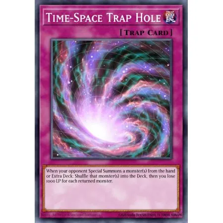 Time-Space Trap Hole (Gold Secret Rare)
