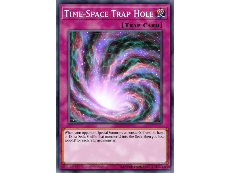 Time-Space Trap Hole (Gold Secret Rare)